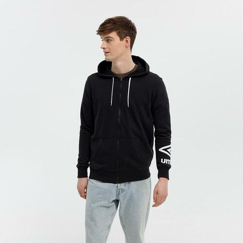 Hættetrøje til Mænd FW TERRACE ZIP HOODIE Umbro 66063U 060 Sort S