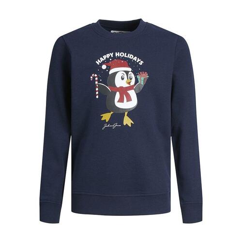 Sweaters uden Hætte til Børn JORTOON Jack & Jones 12222091 Marineblå 14 år