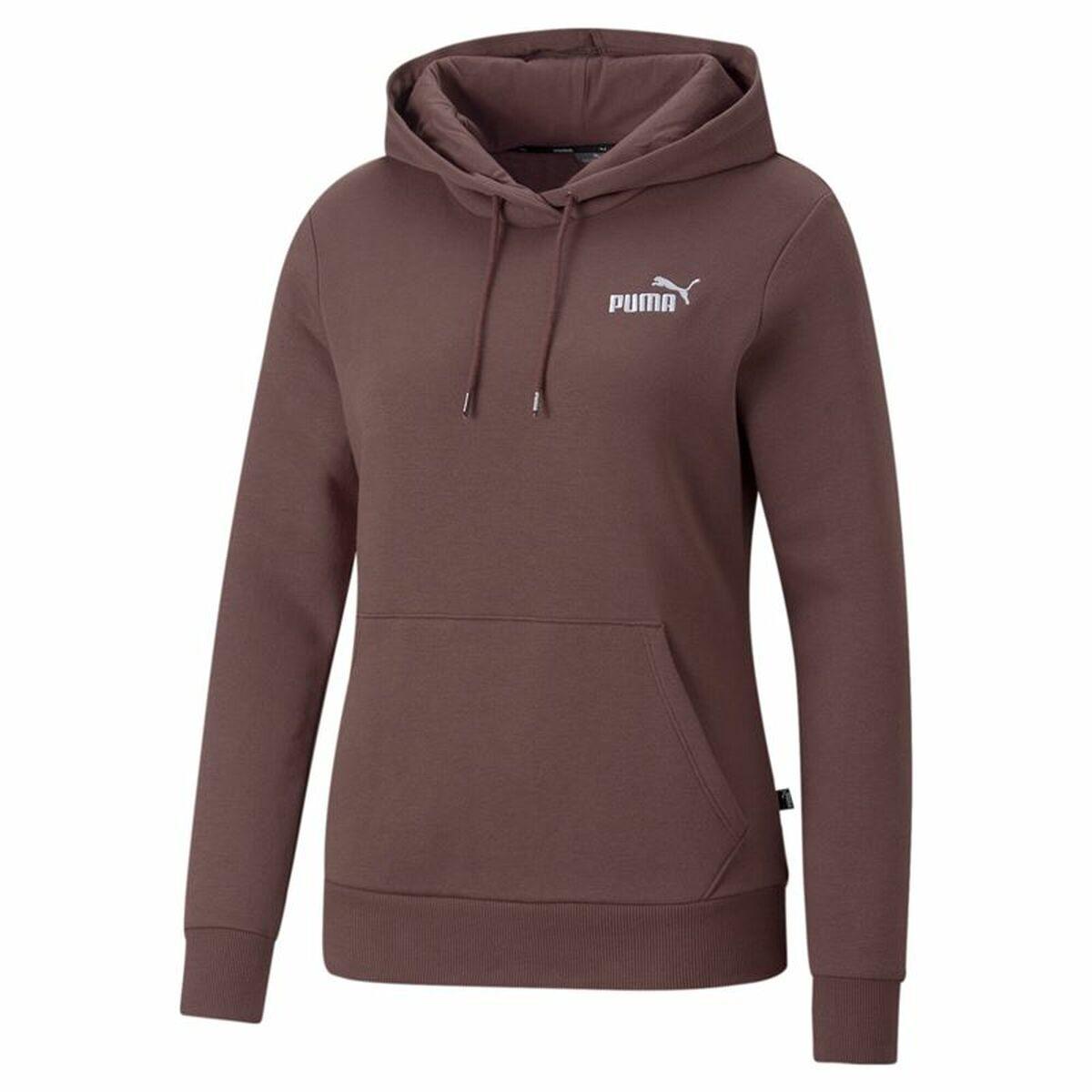 Hættetrøje til Kvinde Puma Brun XS