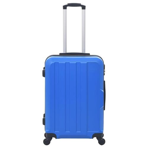 Kuffert sæt i 3 dele hardcase ABS blå