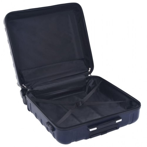 Kuffert sæt i 2 dele hardcase ABS marineblå