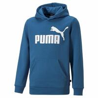 Sweatshirt til Børn Puma Blå 5-6 år
