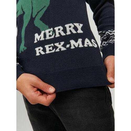 Unisex Trøje Jack & Jones T REX Marineblå 12 år