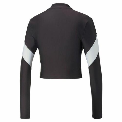 Kvinde Langærmet T-Shirt Puma Fit Eversculpt 1/4 Sort M