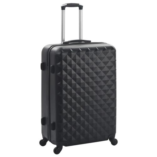 Kuffert sæt i 3 dele hardcase sort ABS
