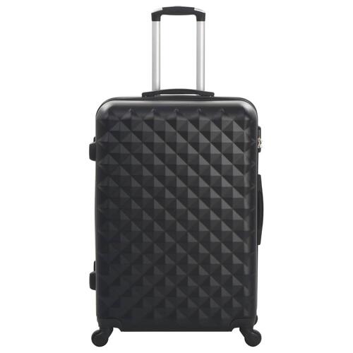 Kuffert sæt i 3 dele hardcase sort ABS