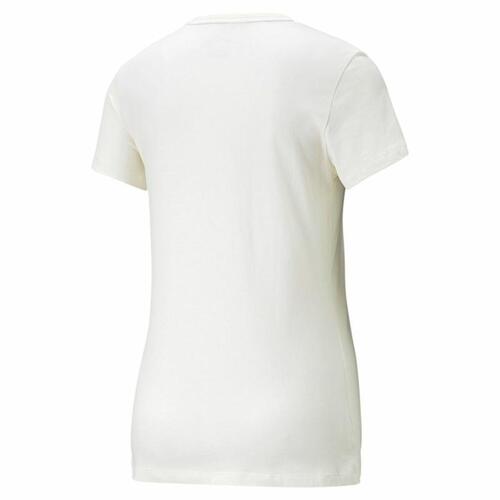 Kortærmet T-shirt til Kvinder Puma Hvid XS