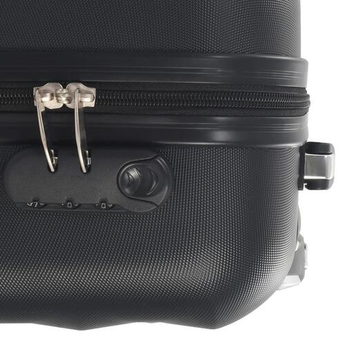 Hardcase-kuffert ABS sort