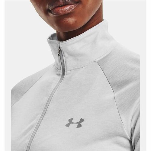 Langærmet T-shirt til Kvinder Under Armour Tech 1/2 Zip Twist XS