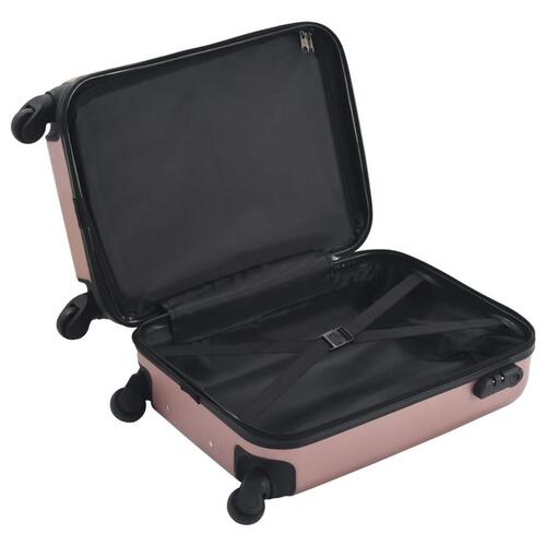Hardcase-kuffert ABS rosenguld