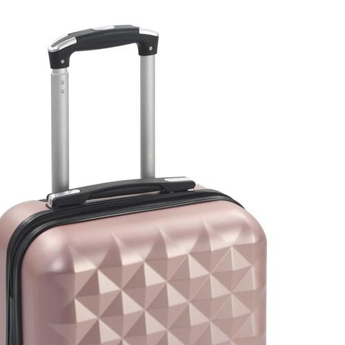 Hardcase-kuffert ABS rosenguld