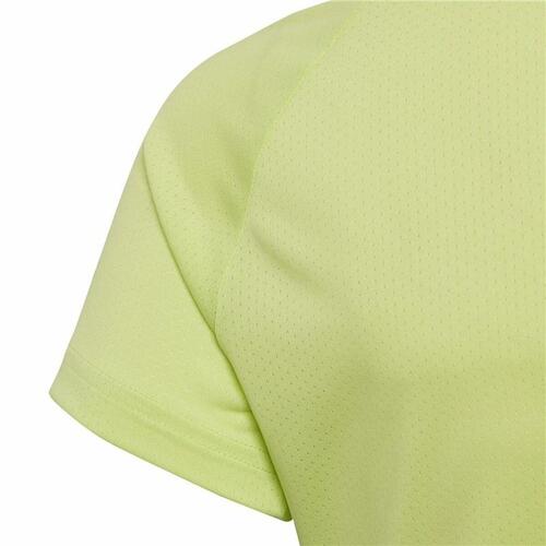 Børne Kortærmet T-shirt Adidas Training Cool tee Limegrøn 13-14 år