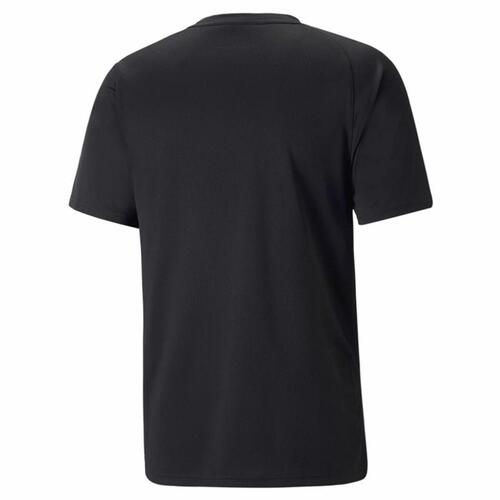 Kortærmet T-shirt til Mænd Puma Fit Sort Mænd S