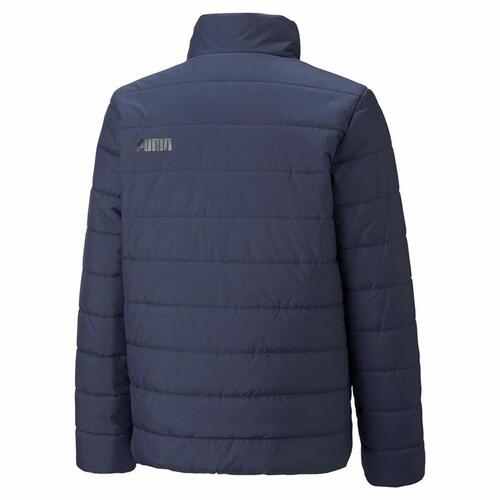 Sportsjakke til børn Puma Essentials Padded Marineblå 5-6 år