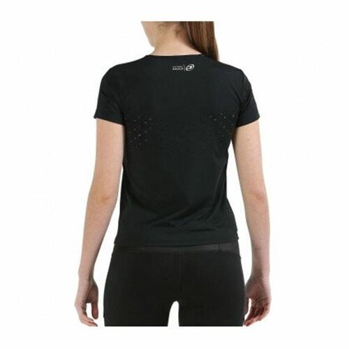 Kortærmet T-shirt til Kvinder Bullpadel Pital Sort M