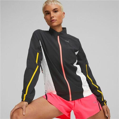 Sportsjakke til damer Puma Sort M