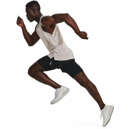 T-shirt til Mænd uden Ærmer Under Armour Streaker Grå S