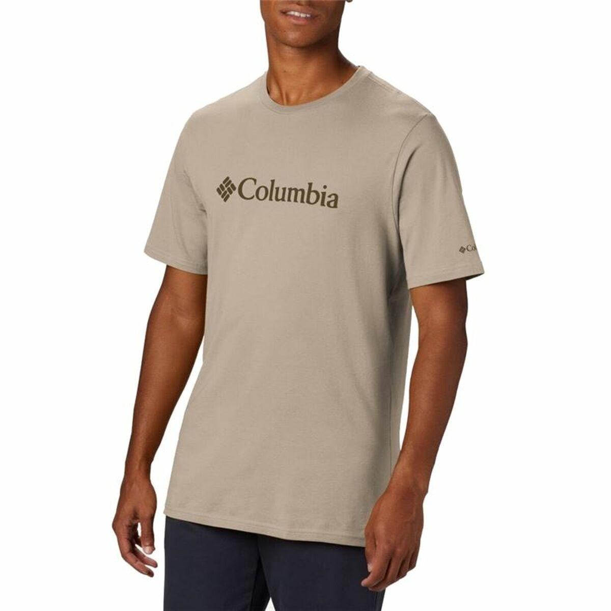 Kortærmet T-shirt til Mænd Columbia Grå Mænd S