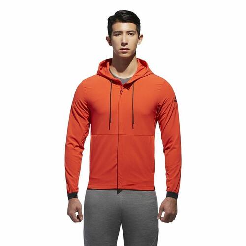 Sportsjakke til Mænd Adidas Mørk orange XL