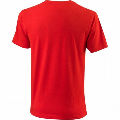 Kortærmet T-shirt til Mænd Wilson Team II Teach Rød - M