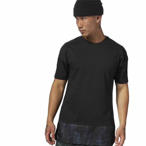 Kortærmet T-shirt til Mænd Reebok Sort S