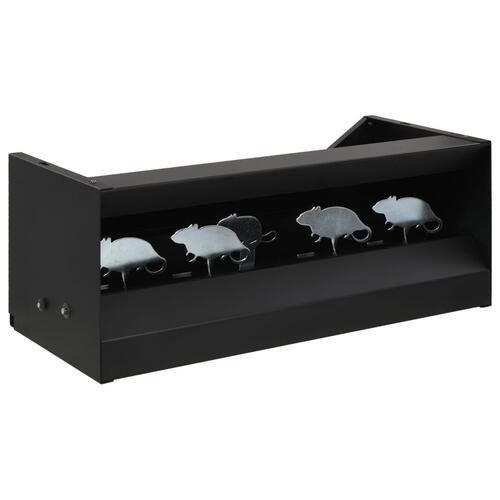 Magnetisk skydekasse 4 + 1 skydeskiver med musemotiv