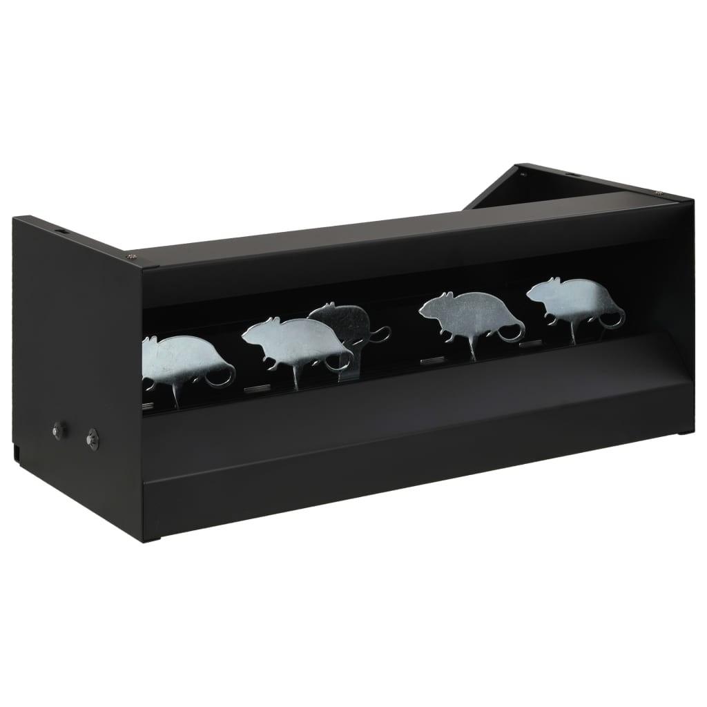 Magnetisk skydekasse 4 + 1 skydeskiver med musemotiv