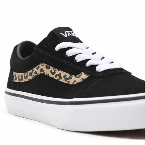 Kondisko til Børn Vans Ward Suede Sort Leopard 27