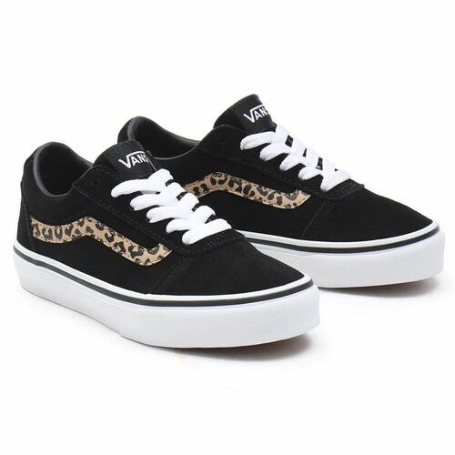 Kondisko til Børn Vans Ward Suede Sort Leopard 31