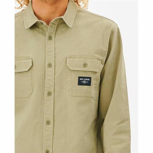 Langærmet Trøje til Mænd Rip Curl Epic Beige S