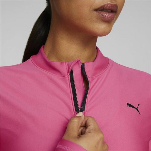 Langærmet T-shirt til Kvinder Puma Fuchsia Pink L