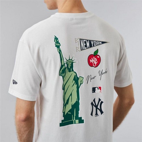 Kortærmet T-shirt til Mænd New Era New York Yankees MLB City Graphic Oversized - M