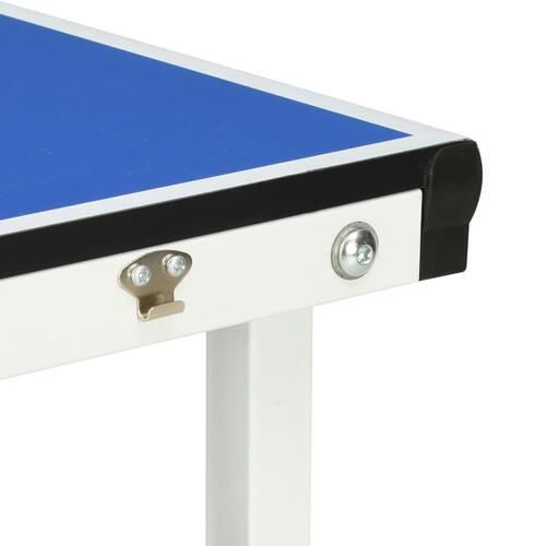Bordtennisbord med net 152 x 76 x 66 cm blå