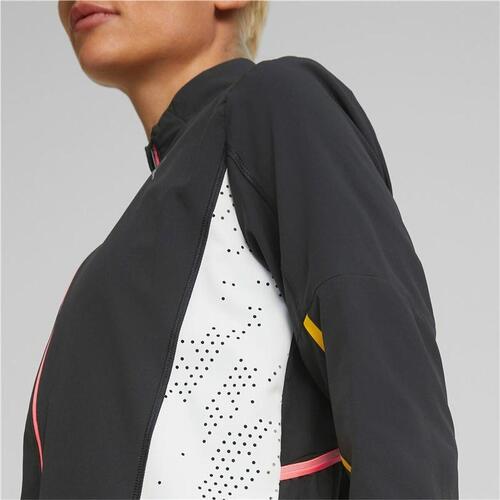 Sportsjakke til damer Puma Sort XS