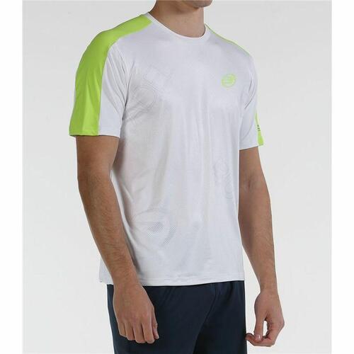Kortærmet T-shirt til Mænd Bullpadel Hvid Mænd XL