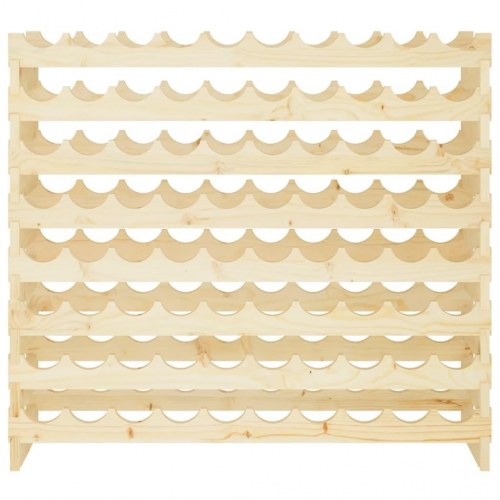Vinreol 101x29x90 cm massivt fyrretræ