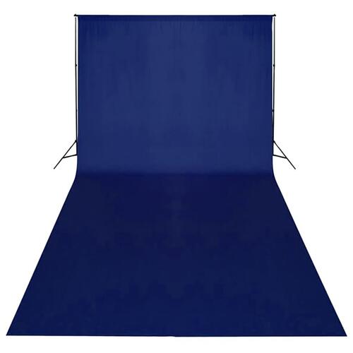 Baggrund 600x300 cm chroma key blå