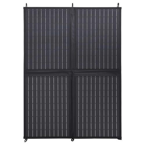 Foldbar lader til solpanel 100 W 12 V
