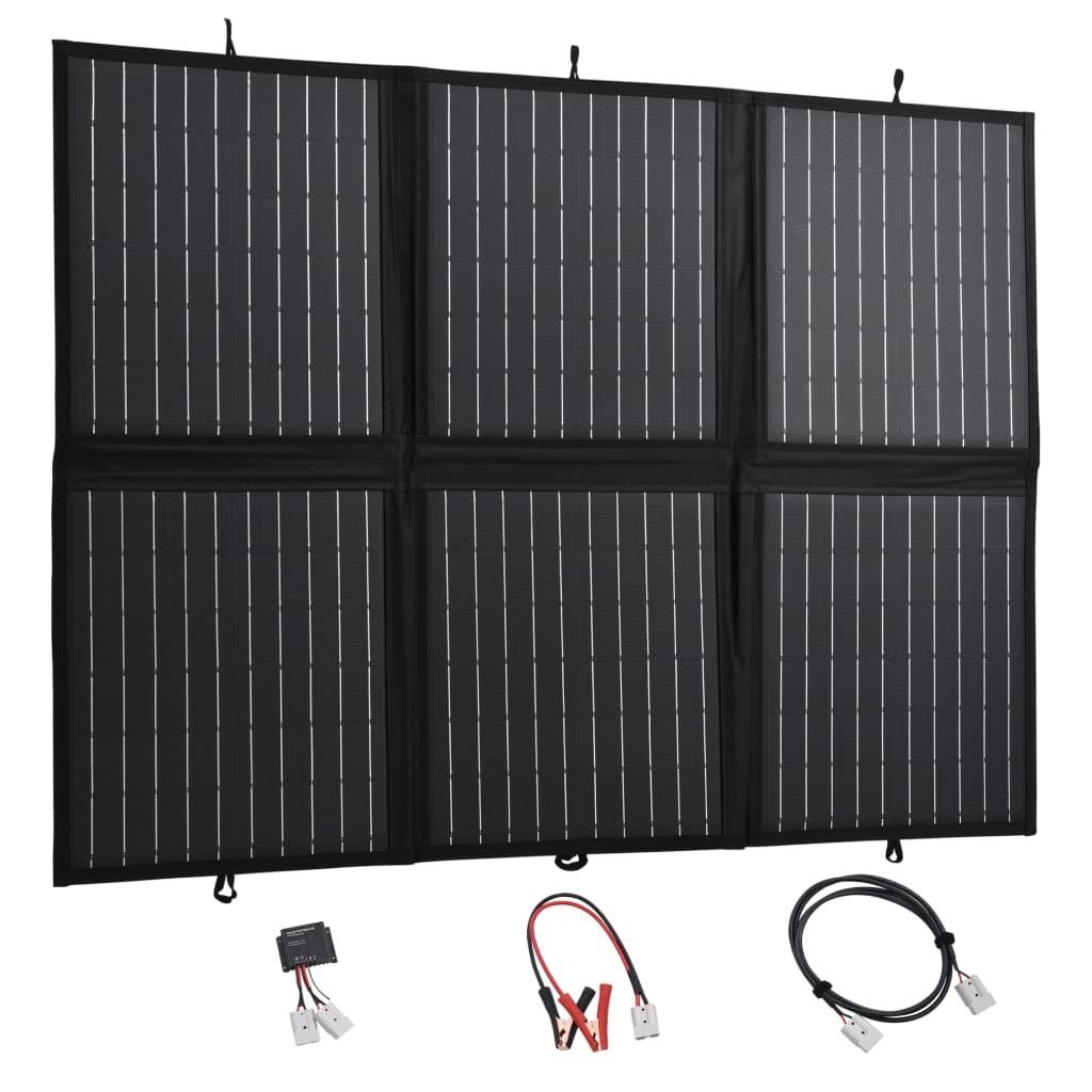 Foldbar oplader til solpanel 120 W 12 V