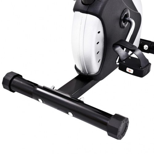 Motionscykel med bæltemodstand sort