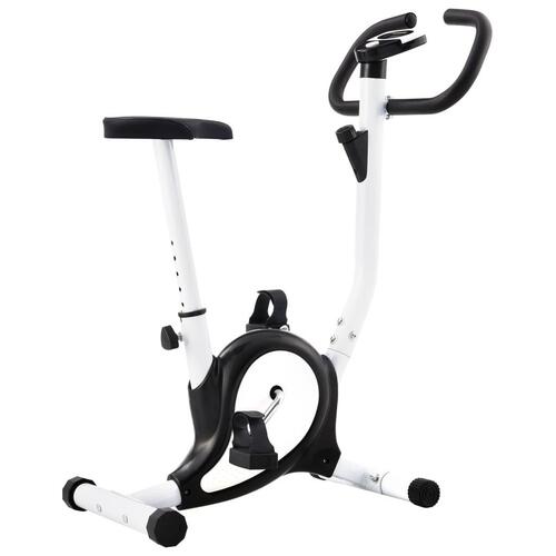 Motionscykel med bæltemodstand sort