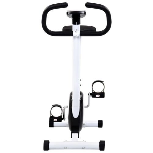 Motionscykel med bæltemodstand sort