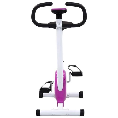 Motionscykel med bæltemodstand lilla