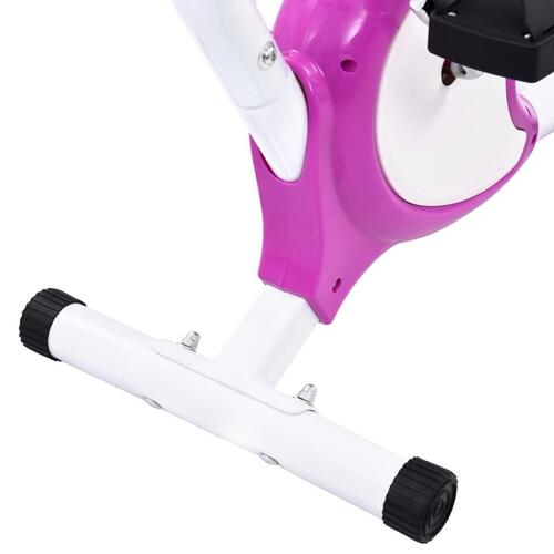 Motionscykel med bæltemodstand lilla
