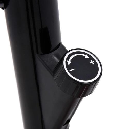 Motionscykel med bæltemodstand rød