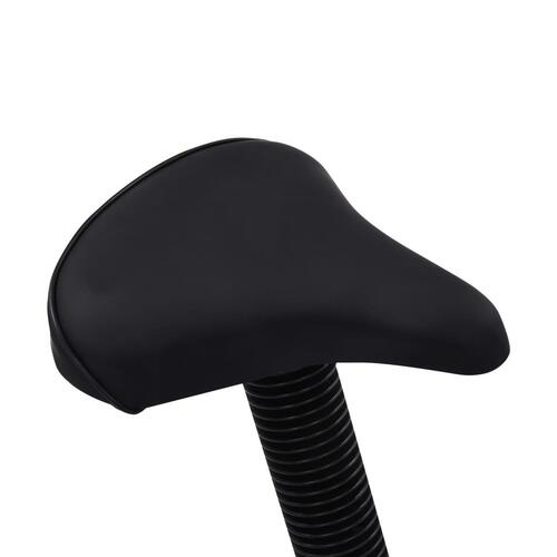 Motionscykel med båndmodstand hvid