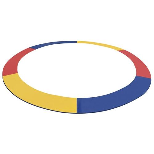 Sikkerhedsmåtte til 14 ft/4,26 m rund trampolin PVC flerfarvet