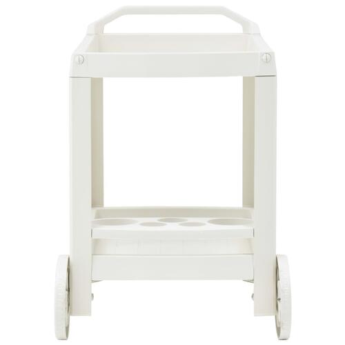 Rullevogn 69x53x72 cm plastik hvid