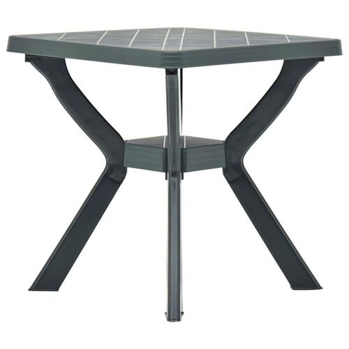 Bistrobord 70x70x72 cm plast grøn