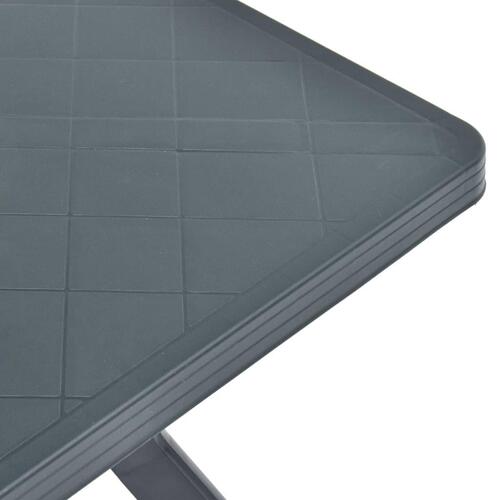 Bistrobord 70x70x72 cm plast grøn